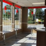 Cleaned Windows from the inside looking outside