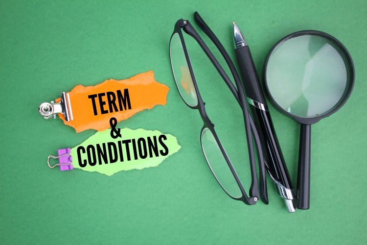 terms and conditions page seo photo